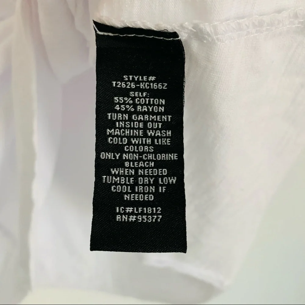 Sanctuary White T Shirt Ruffle - Picture 2 of 4